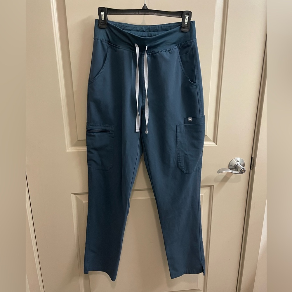 Dark Harbor High Waisted Yola Skinny Scrub Pants Size S